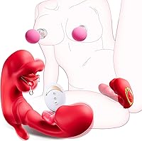 Vista 7 de Nipple Sucker - Juguete sexual para adultos, 1 par de juguetes para pezones estimuladores para el placer de parejas, succión manual, mini bomba