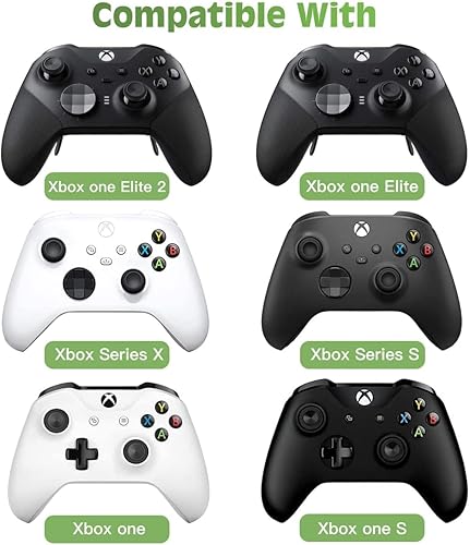 Miniatura 2 de TiMOVO Teclado de retroiluminación verde para Xbox OneOne SOne Elite2Xbox Series XS, mini teclado inalámbrico de mensajes, teclado con conector de