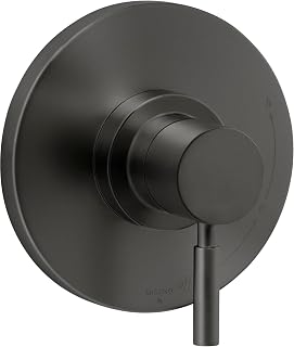 Miseno MVT550 Mia Pressure Balanced Valve Trim Only with Single Handle - Less Rough In - Flat Black