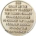 RecoveryChip If Nothing Changed There'd Be No Butterflies Bronze Serenity Prayer Medallion Butterfly Pocket Token