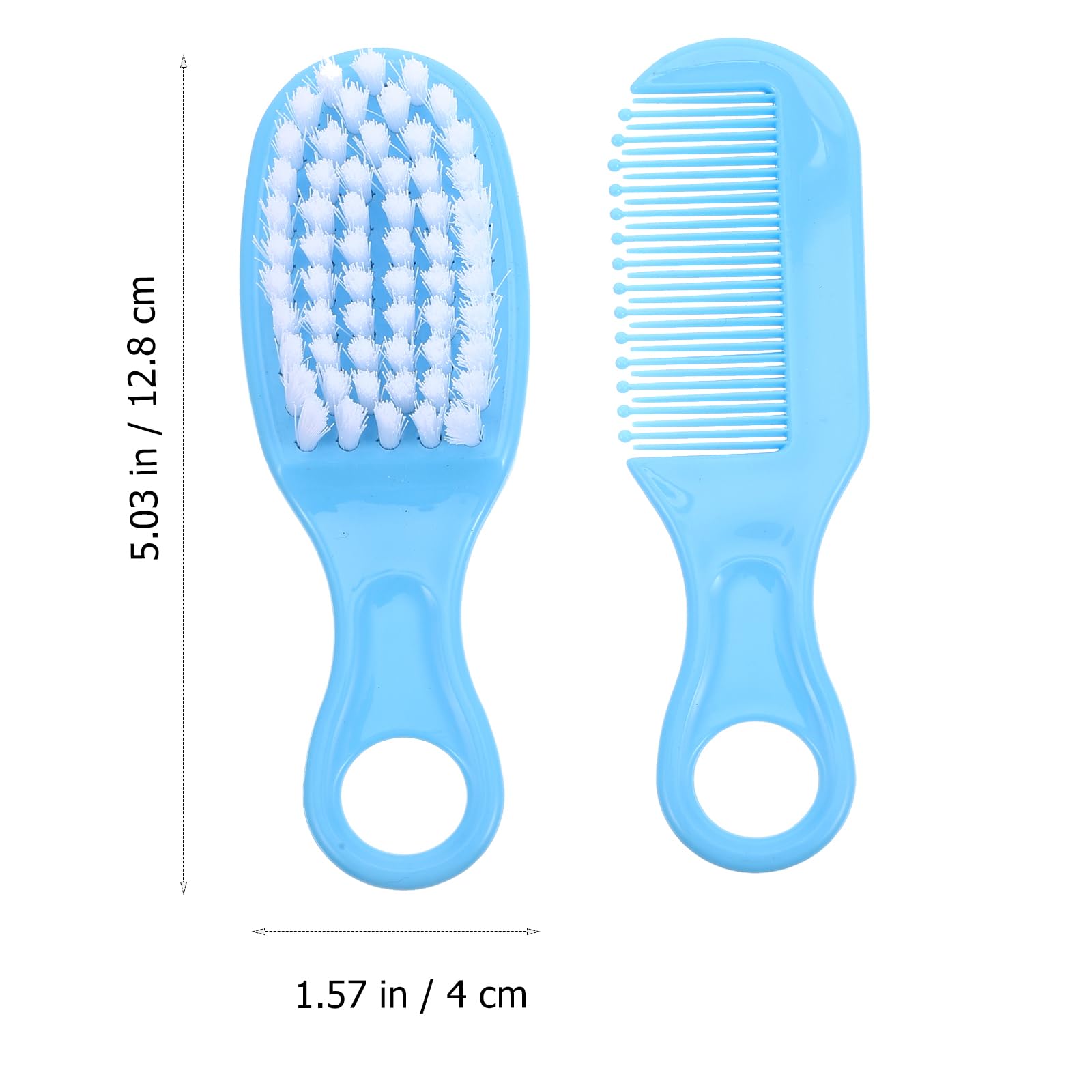 Baby Hair Brush and Comb Set, Baby's Hair Baby Hairbrush Baby Comb, Soft Brush for Newborns and Toddlers - Image 4