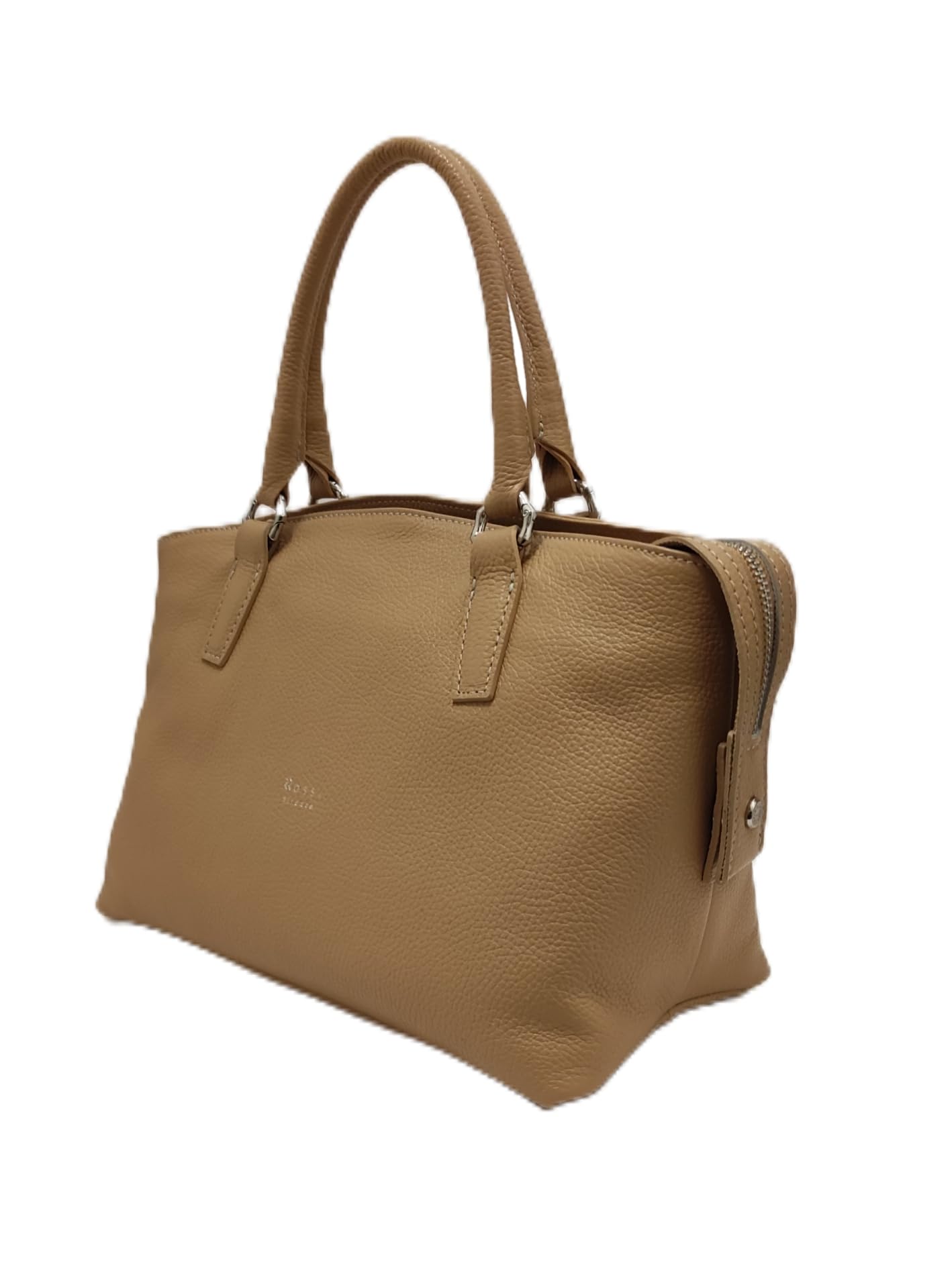 BRUNO ROSSI FIRENZE ART. ML252G BORSA A MANO PELLE BISCOTTO
