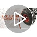 Heavy Duty Utility Trailer Foldable