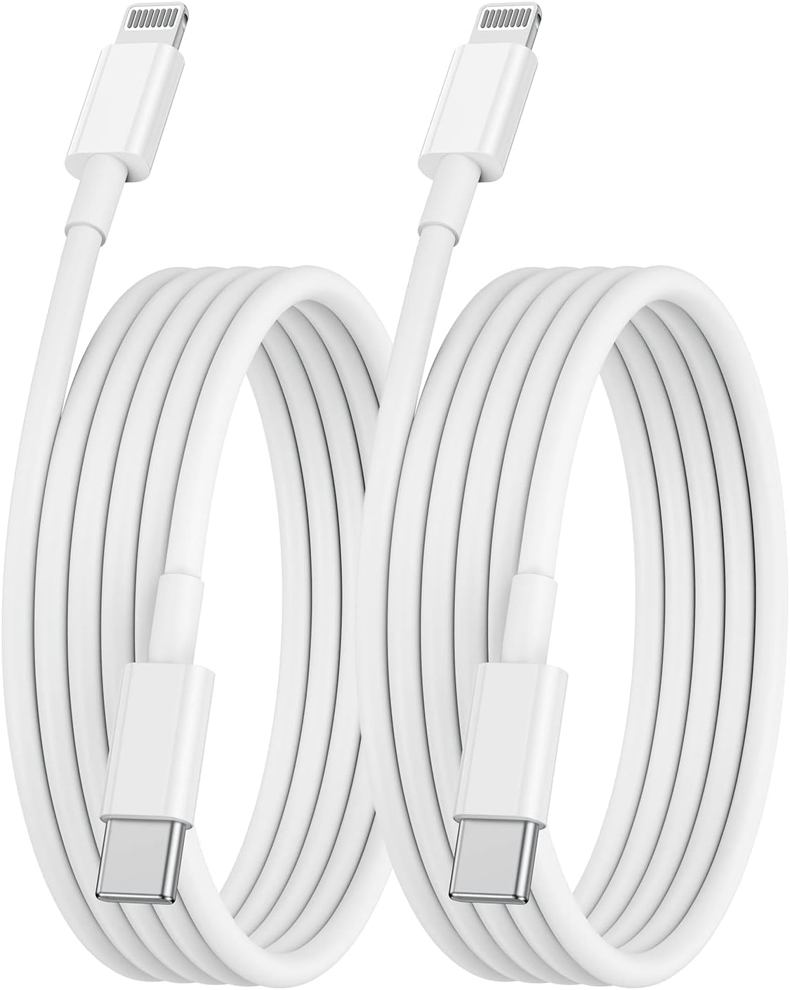 USB C to Lightning Cable 2M, 2Pack iPhone Charger Cable 2m for Apple USB C Charger Fast Charge for iPhone 14/14 Pro/14Pro Max/13/13 Pro/13 Mini/12/12 Pro/12 Pro Max/11, MacBook, iPad