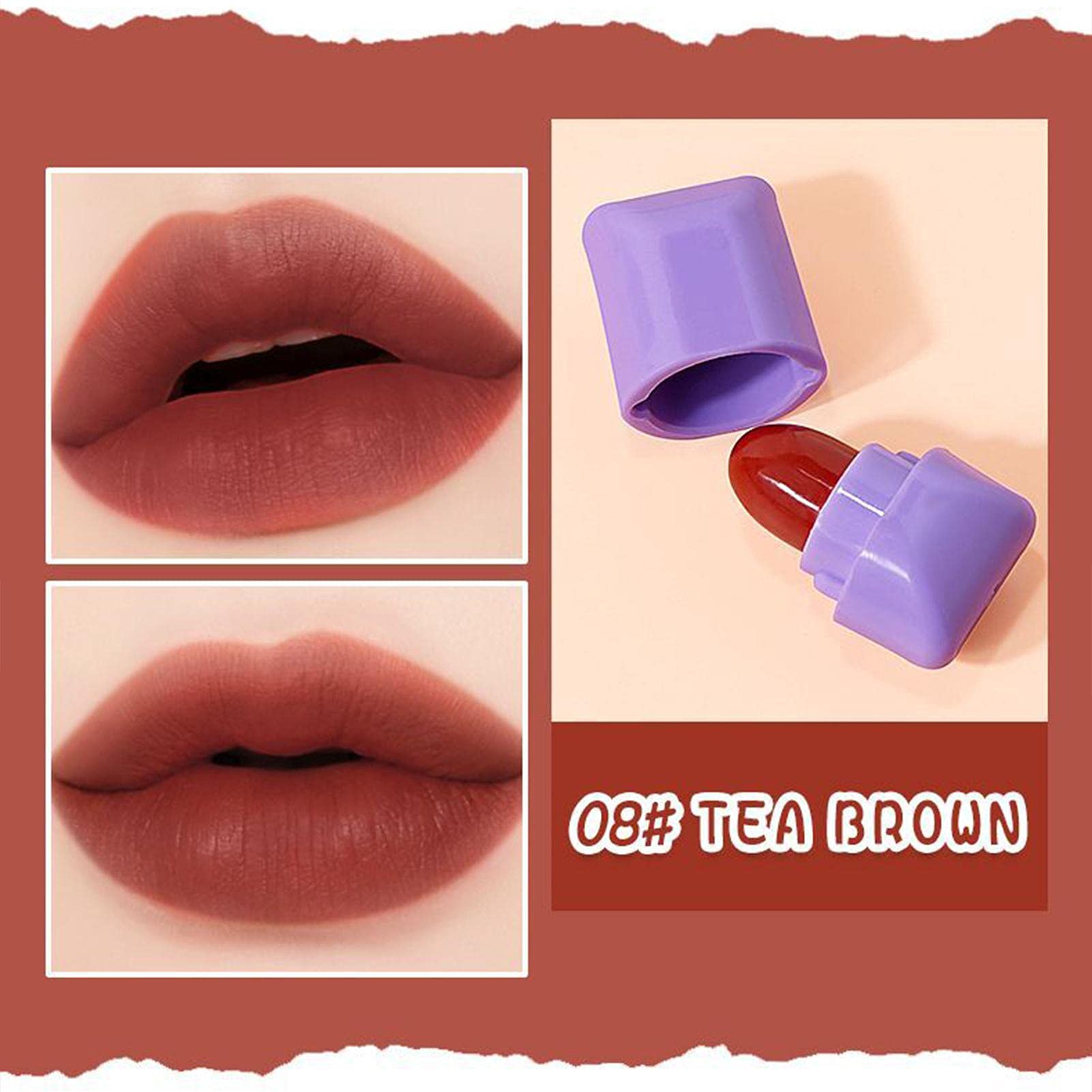 Amazon.co.jp: 口紅セット 8色セット リップグロスセット ミニサイズ