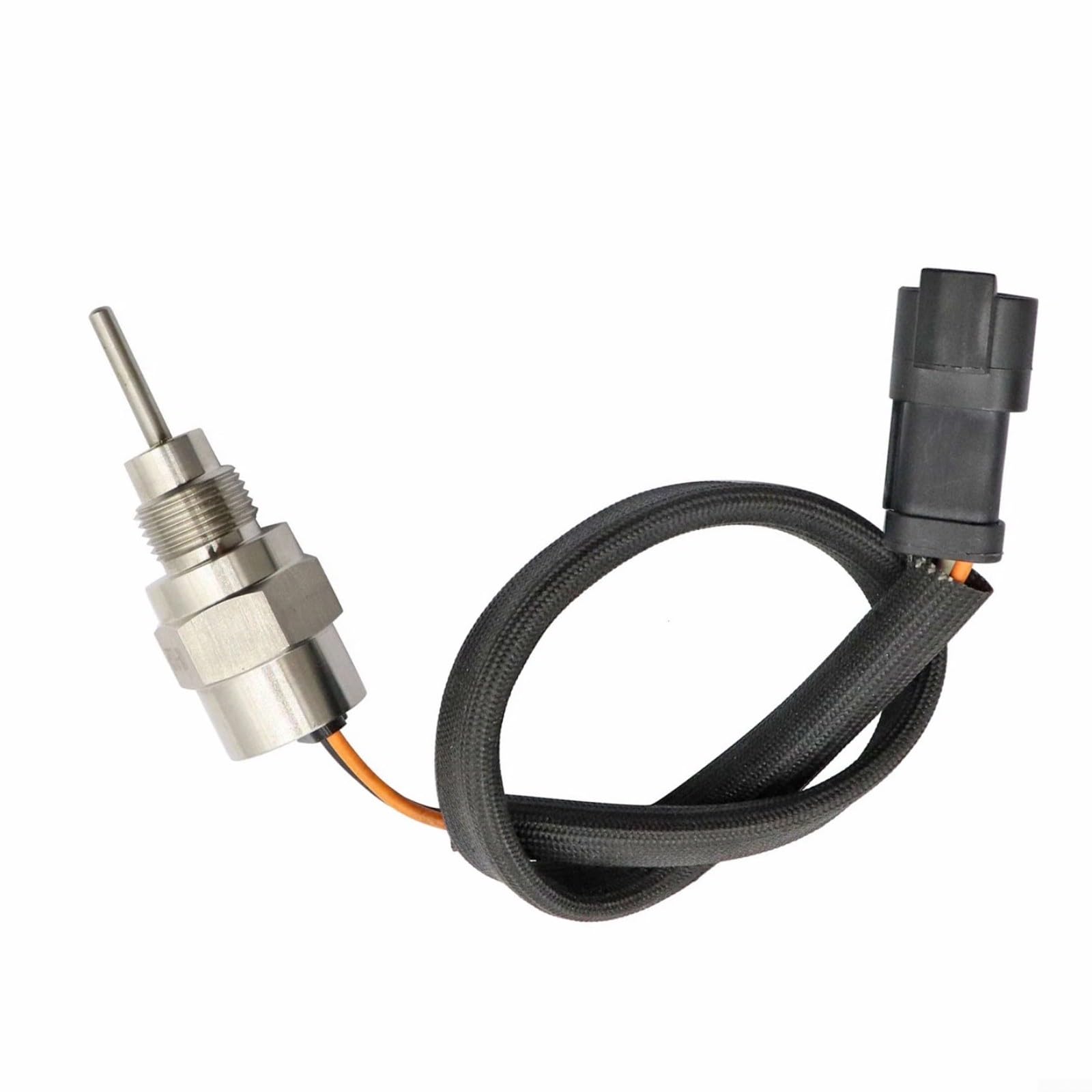 Sensor de temperatura 106-0735 para motor Caterpillar 3126 3406E 3412E C12 C15 C18 para maquinaria de construcción, camiones, barcos, instalaciones industriales, carcasa de metal resistente, fácil