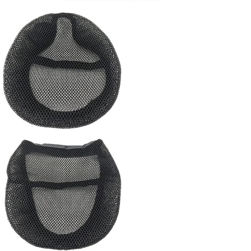 Housse de siege pour moto Tiger 900 coussin respirant antiderapant noir