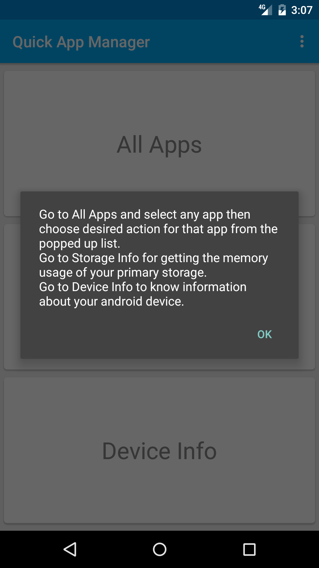 Quick App Manager - App on Amazon Appstore