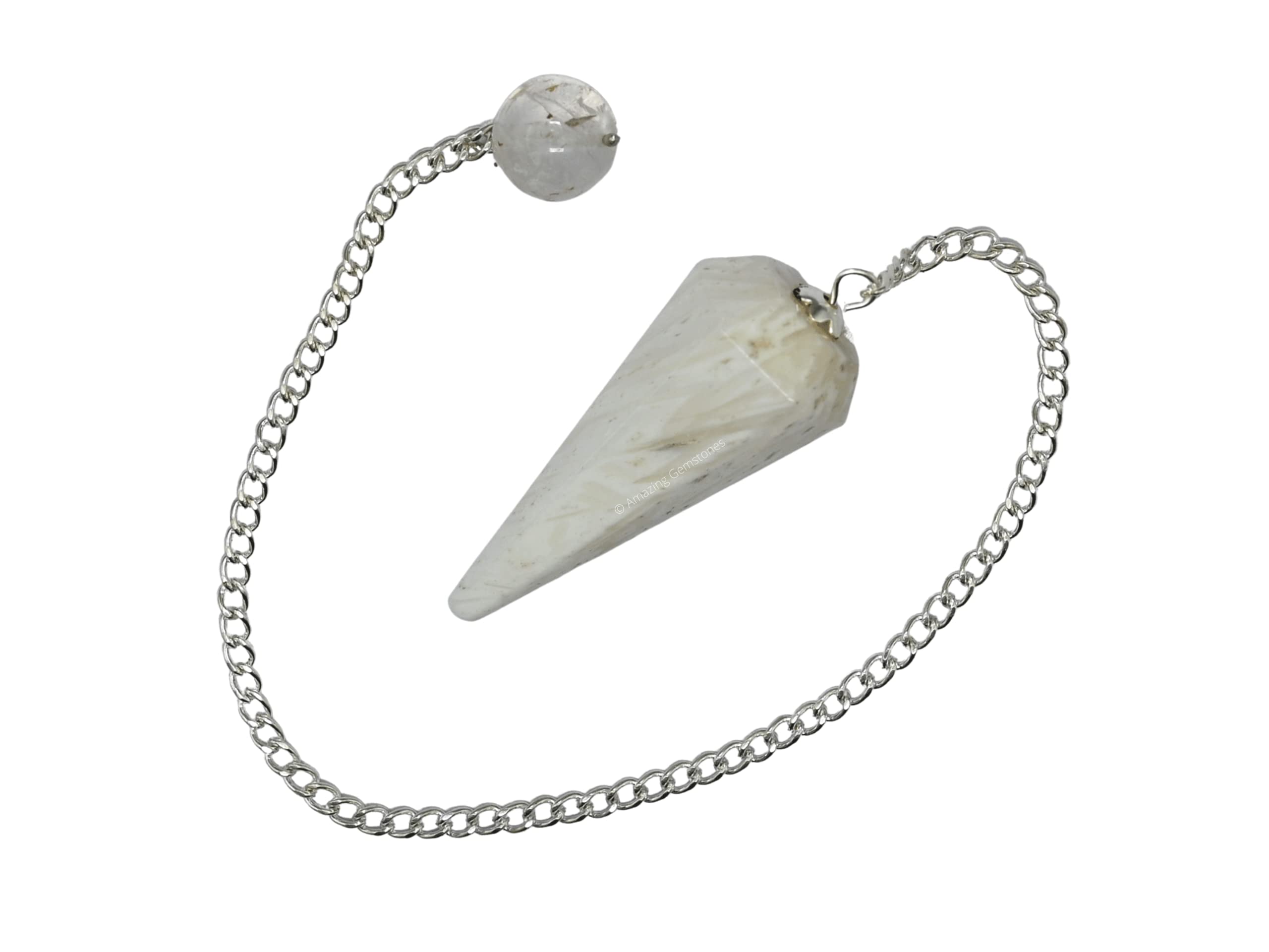 Amazing Gemstone Kristallpendel zur Wahrsagerei - Zertifizierte Wünschelrutenkristalle für den Chakra-Ausgleich und die Meditation