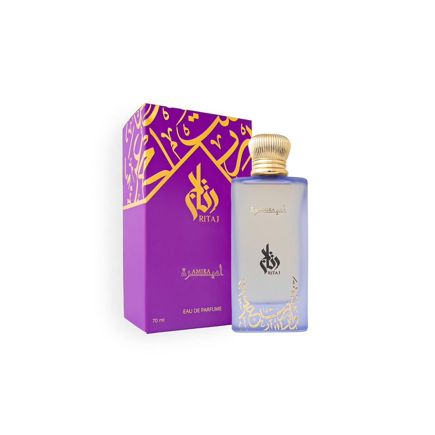 RITAJAMIRA Eau de Parfum for Women 70ml – White Floral Amber Scent, Long Lasting Elegant Perfume عطر أميرة من رتاج للنساء أو دو برفيوم ٧٠ مل – زهور بيضاء وعنبر، ثابت وأنيق