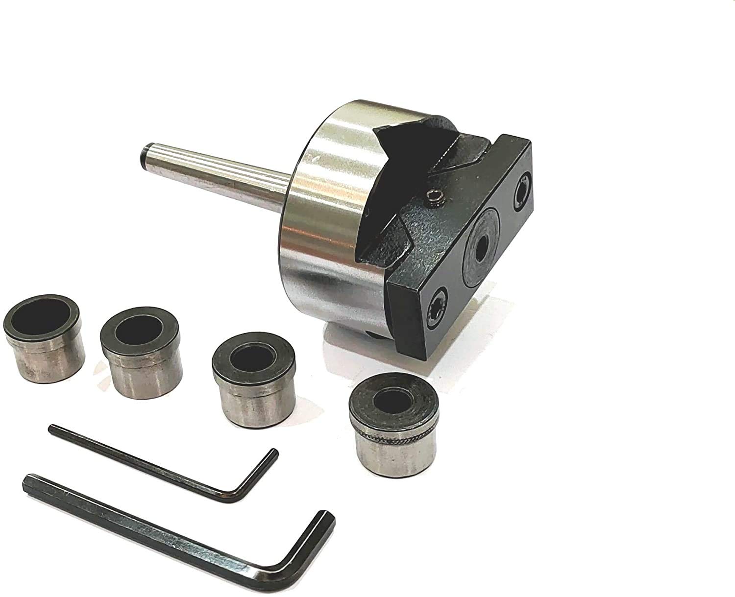 Adaptateur de traversée en V MT2 pour perçage stable de barre ronde