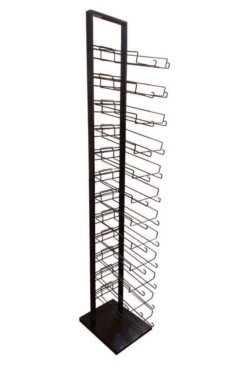 Only Hangers 12 Tier Black Cap Rack (Holds 144 Hats)
