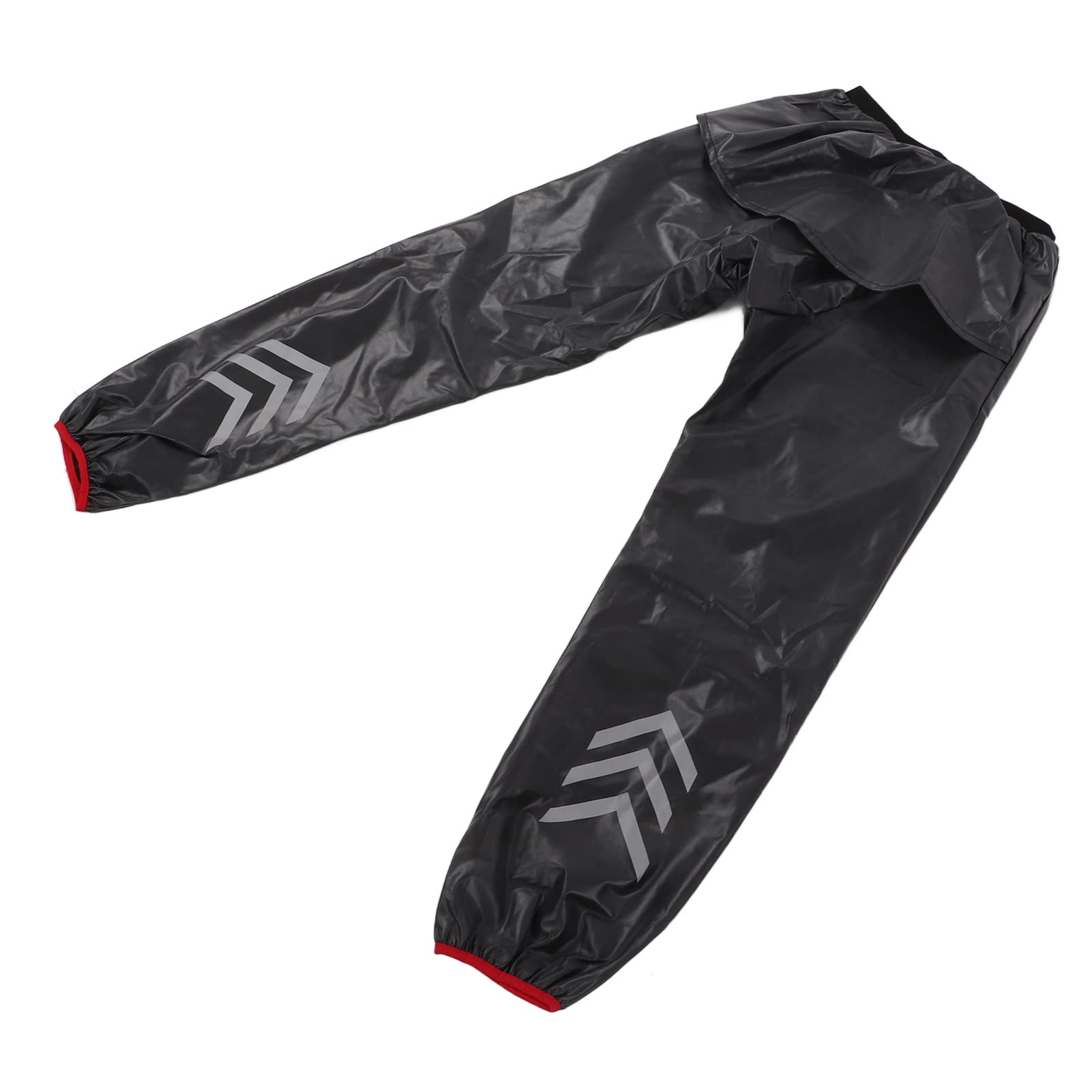 Pantalones de Lluvia Reflectantes Impermeables, Pantalones de Trabajo para Ciclismo Al Aire Libre, Tela Elástica Gris Oscuro