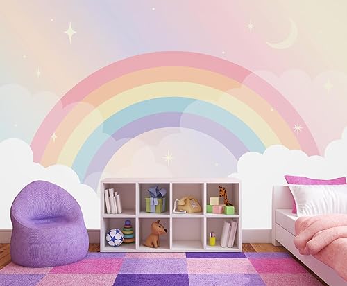 Miniatura 33 de Papel tapiz mural de mapa del mundo para niños para guardería (No despegar y pegar)