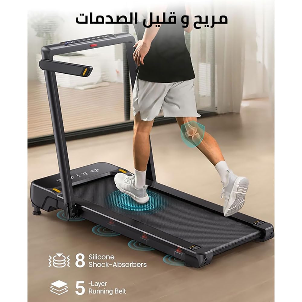 اشتري اونلاين بأفضل الاسعار بالسعودية - سوق الان امازون السعودية: جهاز  الجري العالمي الهدرليك بقوة 3 حصان، جهاز مشي 2 في 1 قابل للطي مكون من 3  مستويات انحدار تلقائي مع جهاز
