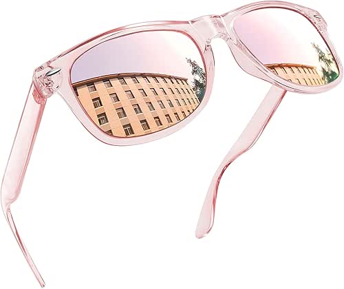Joopin Lunettes de Soleil Polarisées Carrées Style Rétro Classique Mixte