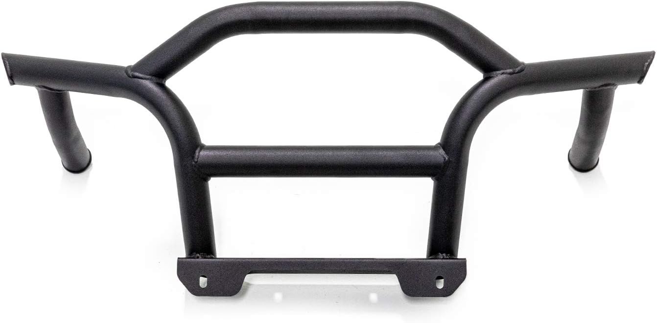 SuperATV Front Bumper for 2020+ Polaris RZR PRO XP/XP 4, Heavy Duty Steel Tubing, Protects Entire Front End, Powder Coating, Rugged Look Matches Your Machine's Style, See Fitment, USA Made