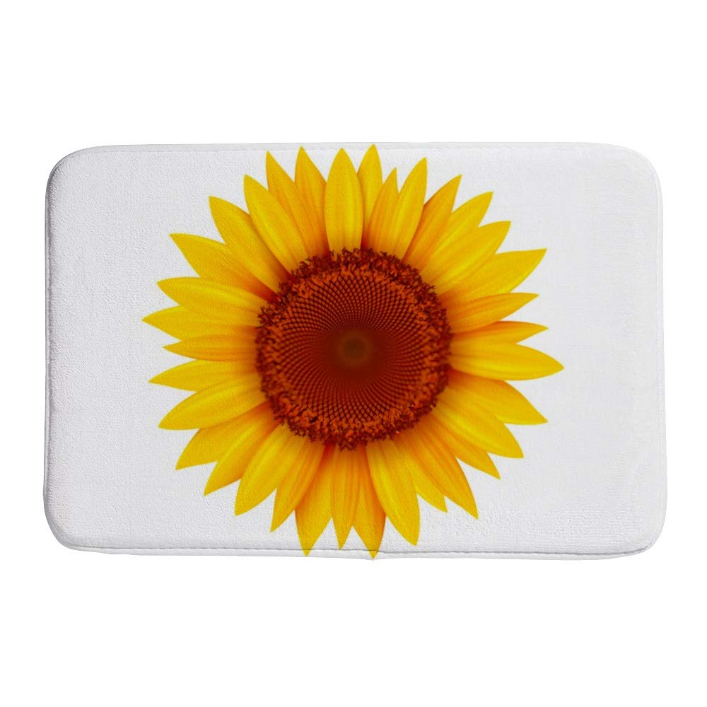 Tapis de salle de bain tournesol pour illuminer votre intérieur