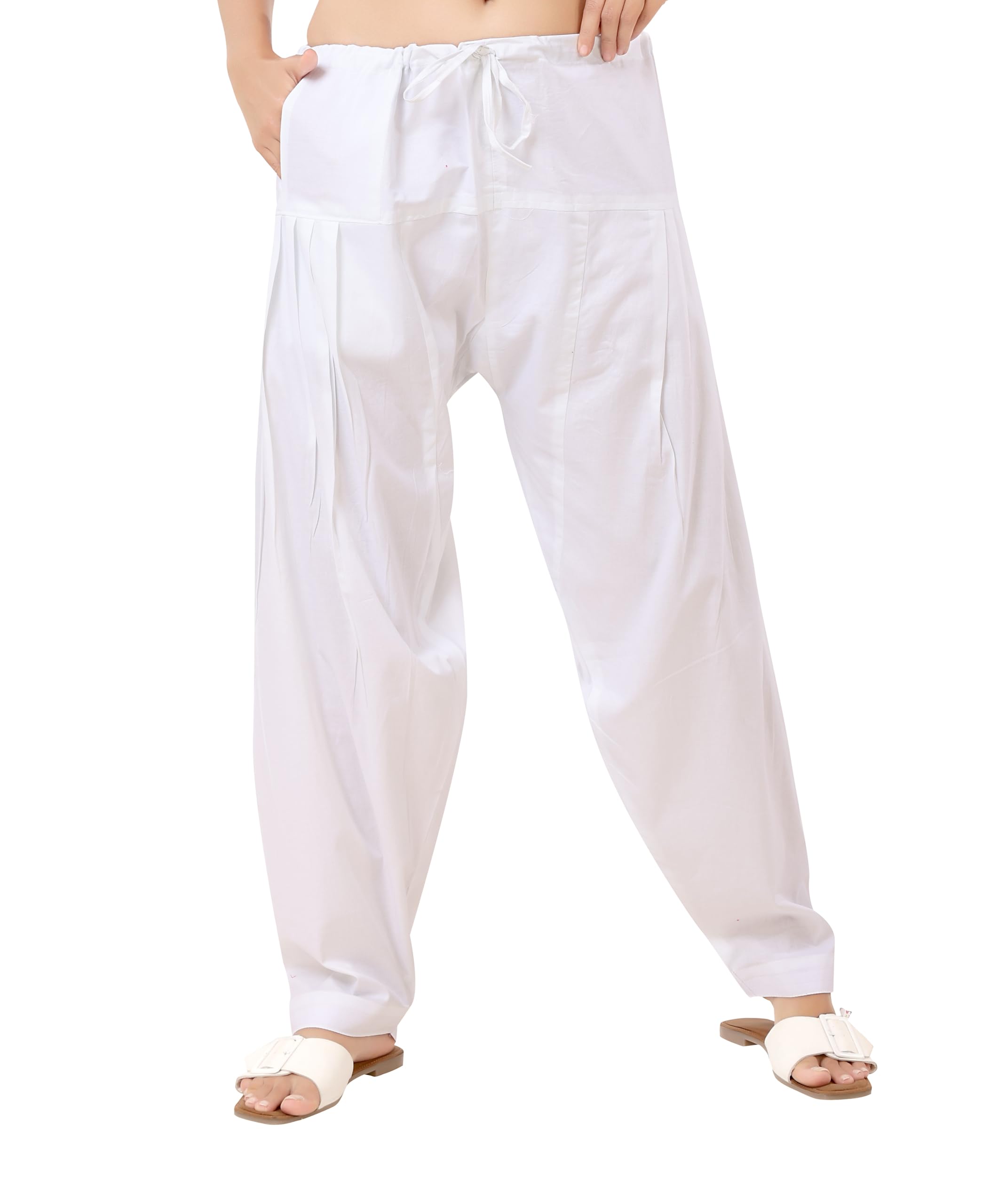 TRASA Pure Cotton Heavy Pleated Patiala Salwar