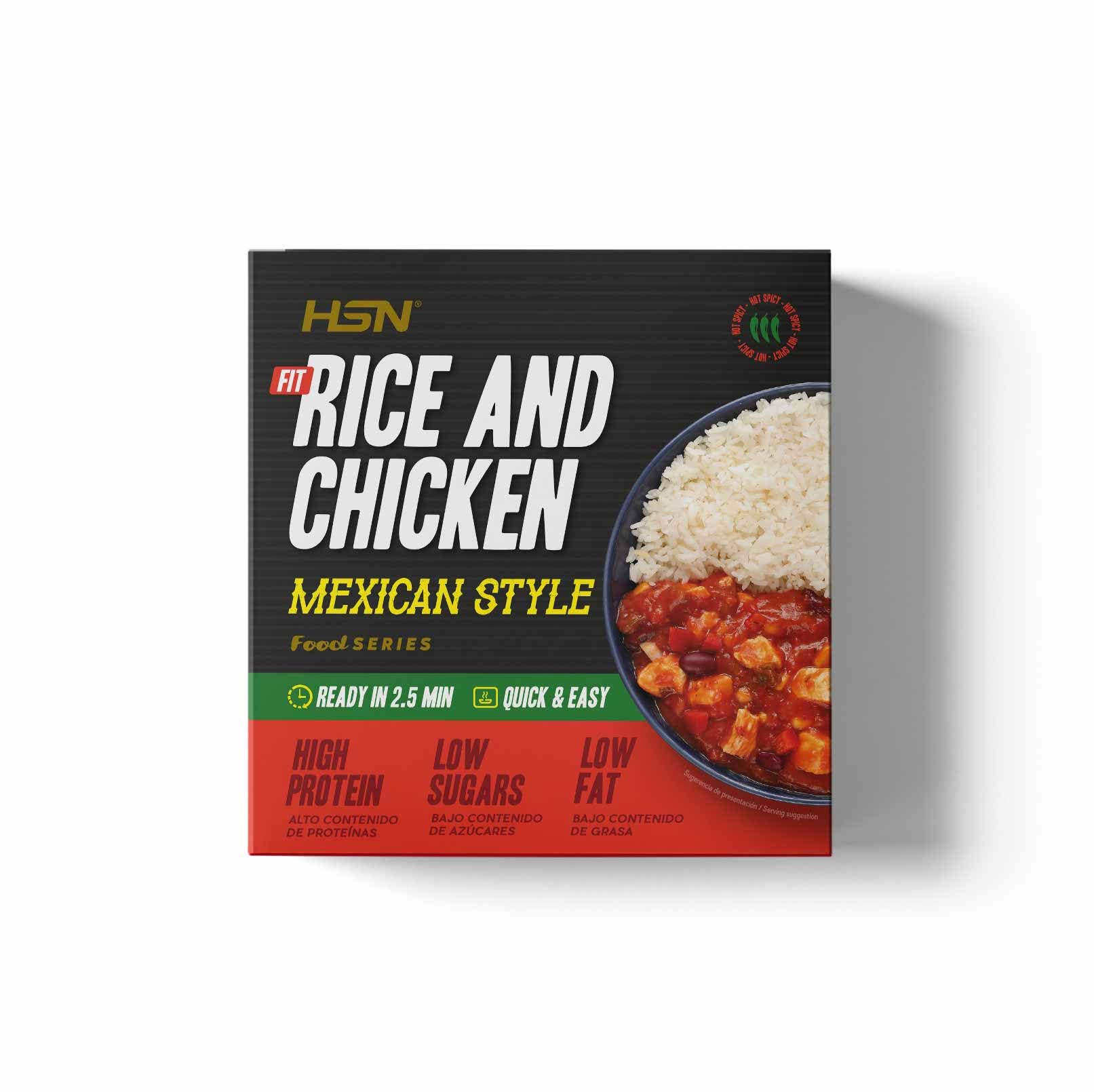 Plato Preparado Fit Arroz con Pollo en Salsa al Curry estilo Hindú de HSN | 420 gramos | Listo para Calentar y Tomar | Alto en Proteínas, Bajo en calorías | Comida Sana y Rica — view 12