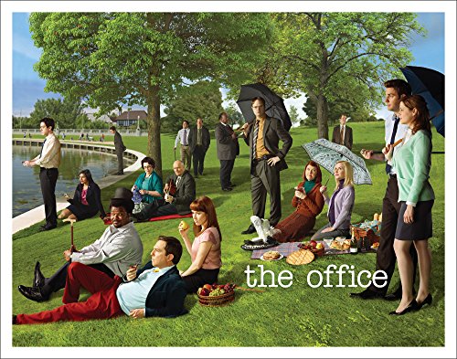 Culturenik The Office Georges Seurat Painting (Dunder Mifflin) Cast Group Workplace Comedy TV