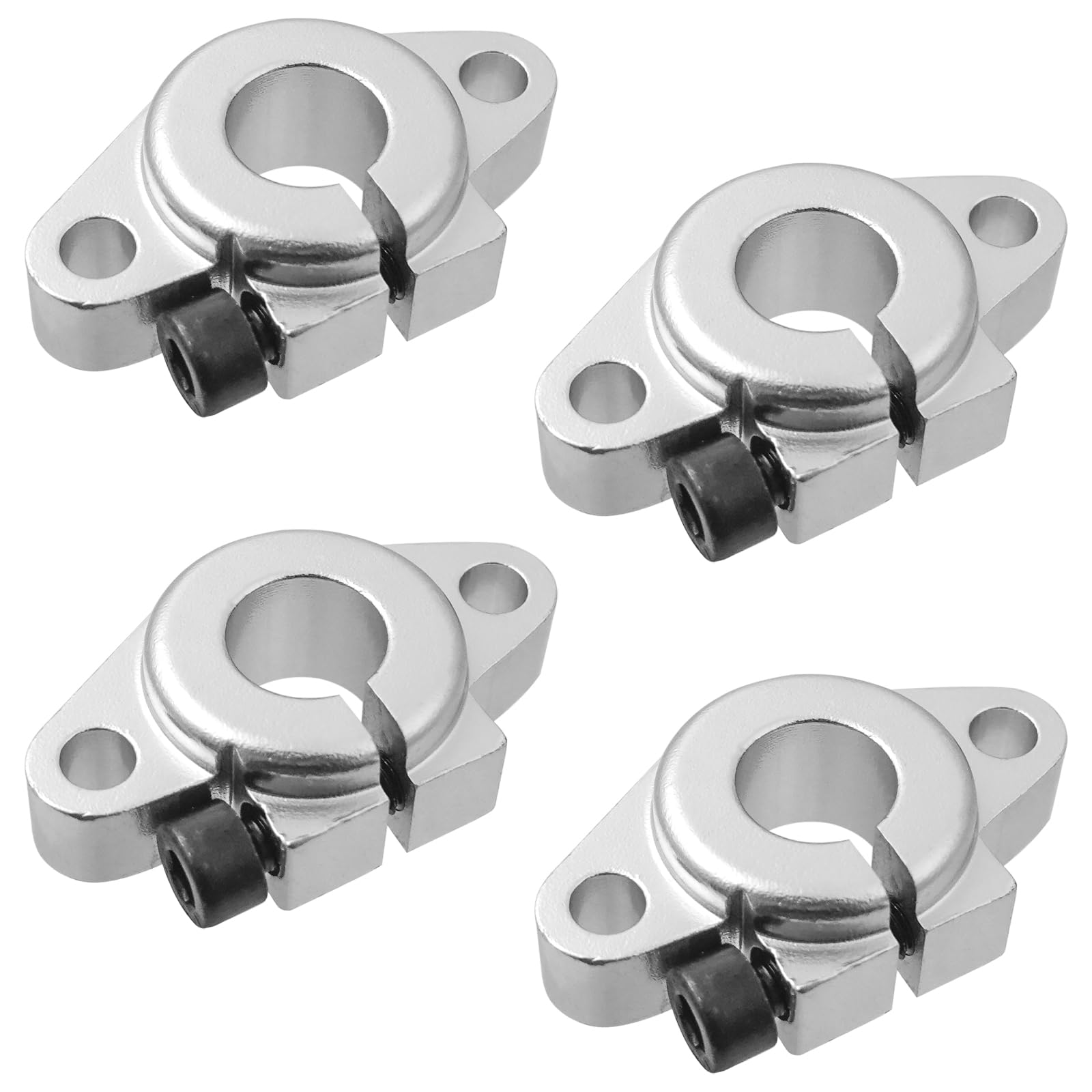 Soporte de Eje de Riel Lineal SHF12 Aluminio para Impresora 3D CNC