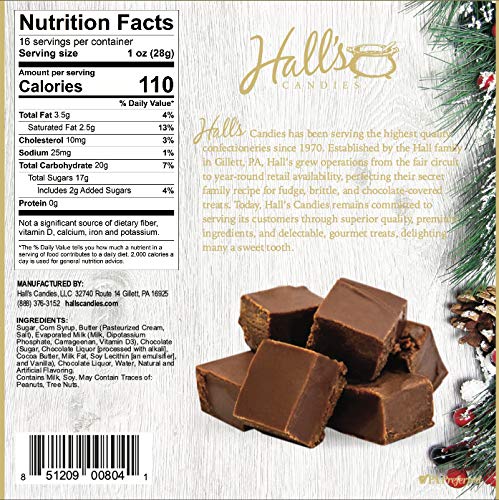Hall's Chocolate Fudge "Winter Wonderland" Gift Box, 16 oz. - Thumbnail 5