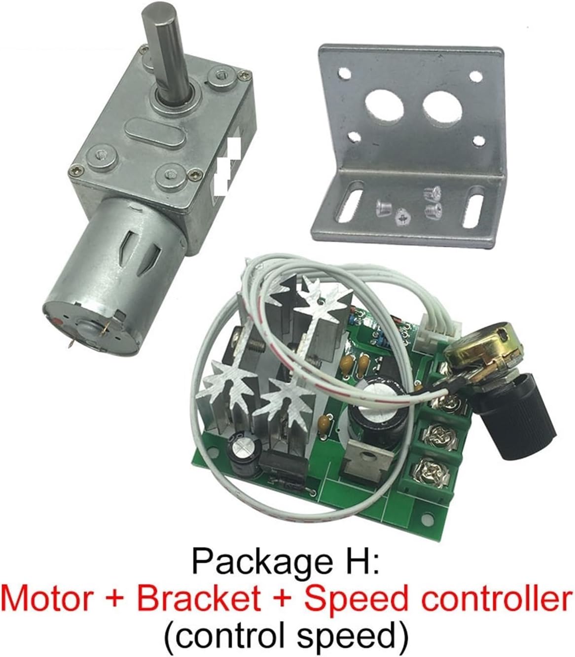 JGY370 8MM D7シャフトギアボックス減速機セルフロックリバースギアボックス長さ25MMパッケージC 6V 40rpm