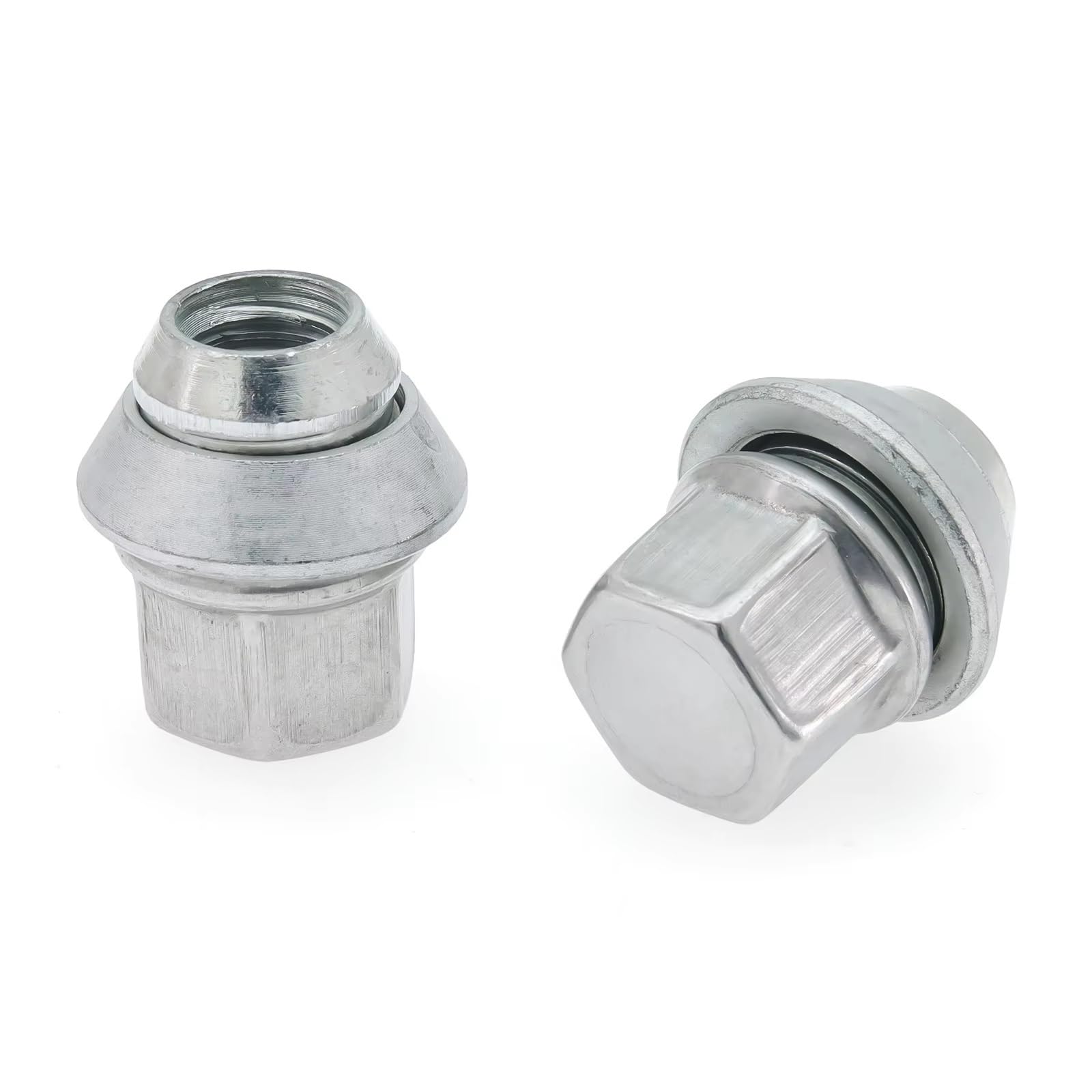 Bulloni ruota auto Compatibile Con Ford Per Focus 1998-2018 Per Fiesta 1995-2012 Dadi Per Cerchi In Lega In Acciaio M12x1,5 Con Bullone Da 19 Mm