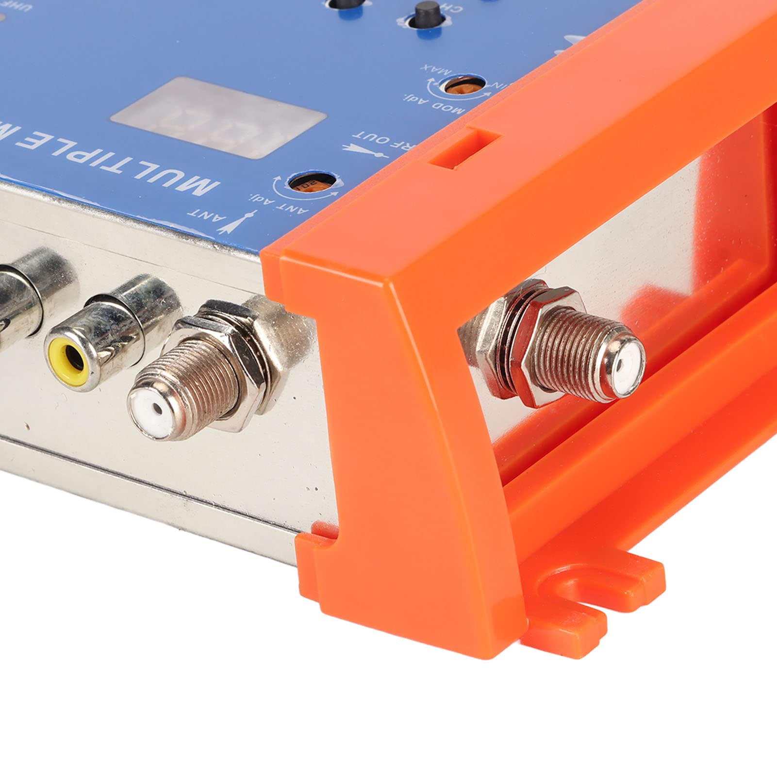 Modulateur Numérique, MMS80CP Modulateur Domestique Multicanaux Prise en du Modulateur UHF PAL NTSC, Système de Modulateur Multiple pour Source TV Box AV (Prise UE)