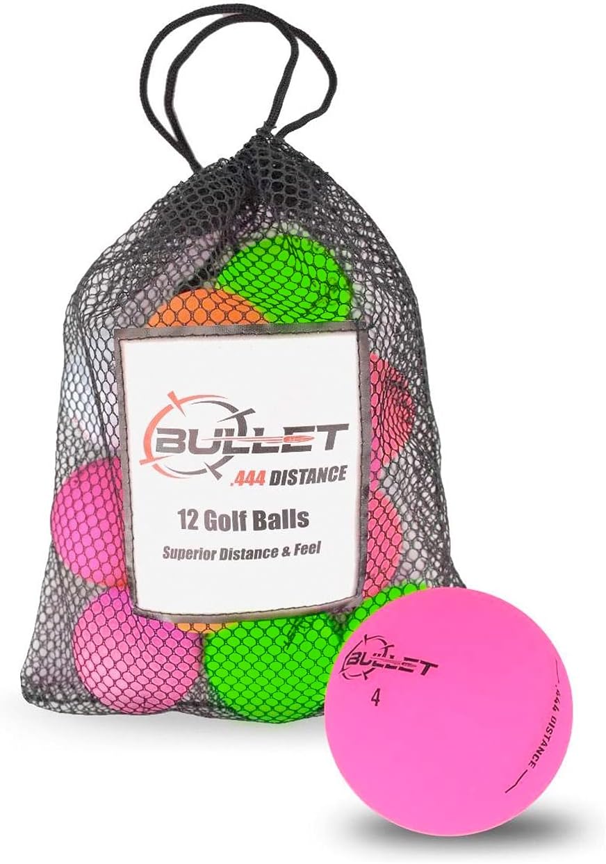 Bullet .444 Distance Golf Balls *12-Ball* (Multi-Packs)