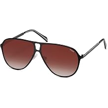 SOJOS Trendy Polarized Aviator Sunglasses Women Men,Retro Style SJ1289,Large