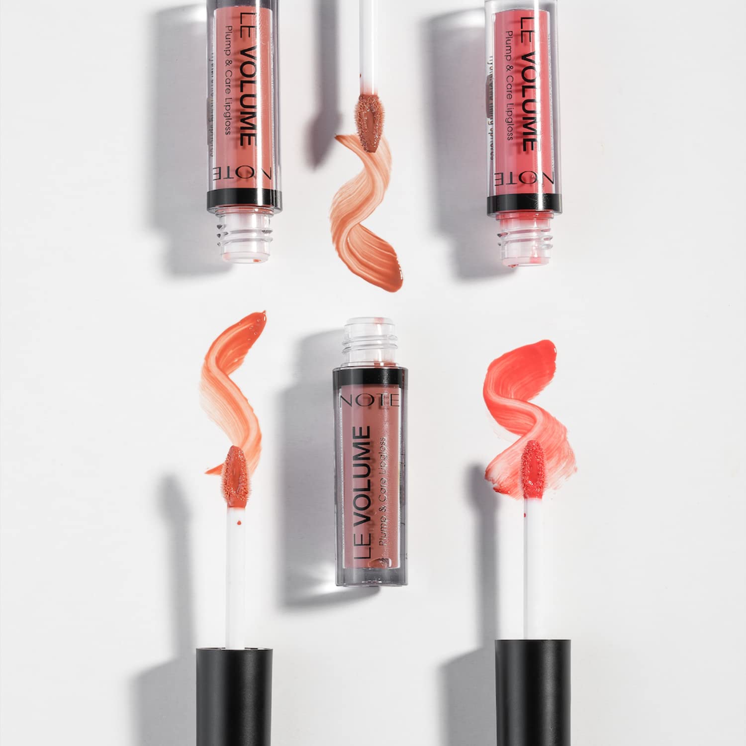 Note Cosmetics Le Volume Plump & Care Lipgloss 03 Candy Rose Dudak Parlatıcısı, Pembe