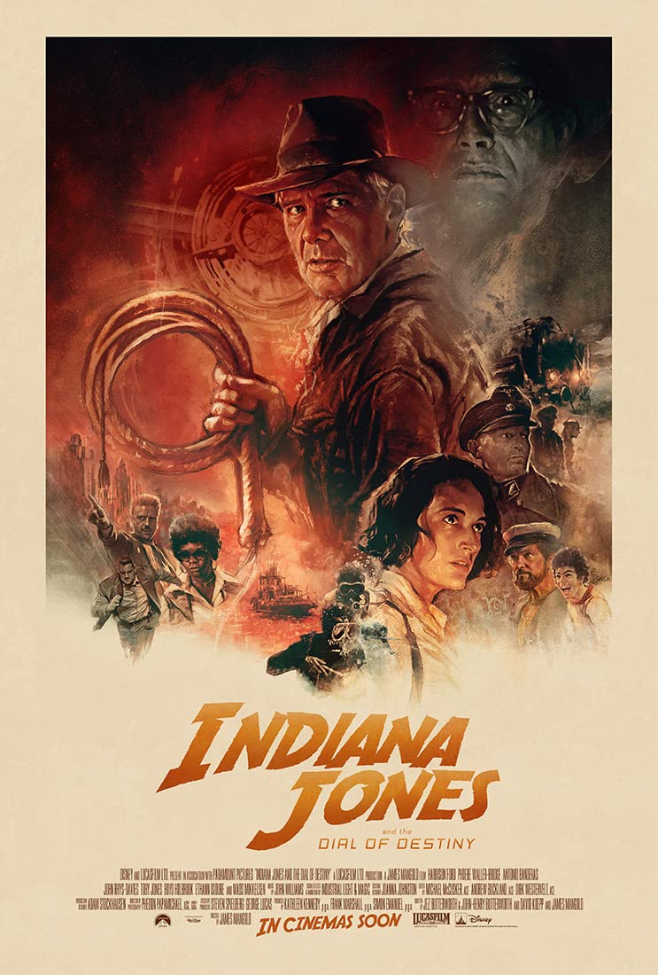 Indie poster インディー・ポスター 1000　ジョン・フォスター Amazon.com: INDIANA JONES AND THE DIAL OF DESTINY MOVIE POSTER 2