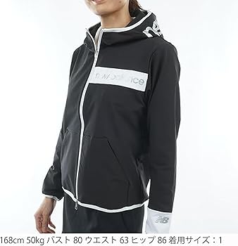 ニューバランス　ゴルフ　レディースS 黒　ブラック　ストレッチ撥水ブルゾン ニューバランス（new balance）（レディース）ゴルフウェア