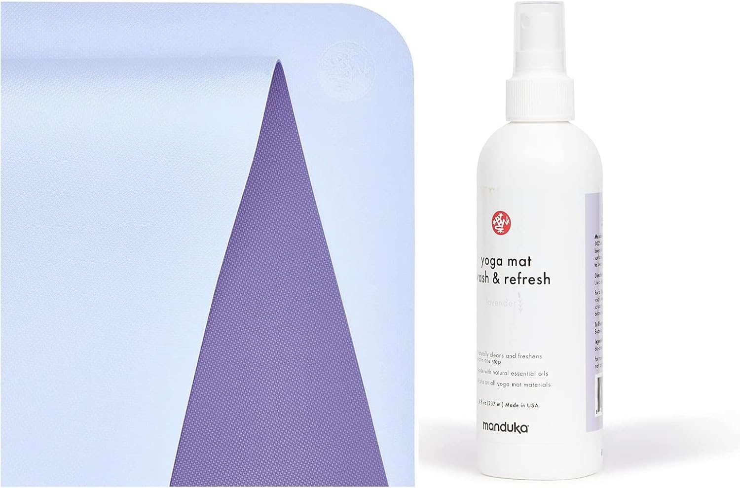 Manduka Begin Yoga Mat 68" - 5mm Cushioning | Comfortable, Lightweight & Reversible with Alignment Stripe | Budget-Friendly | 68 x 24 inches