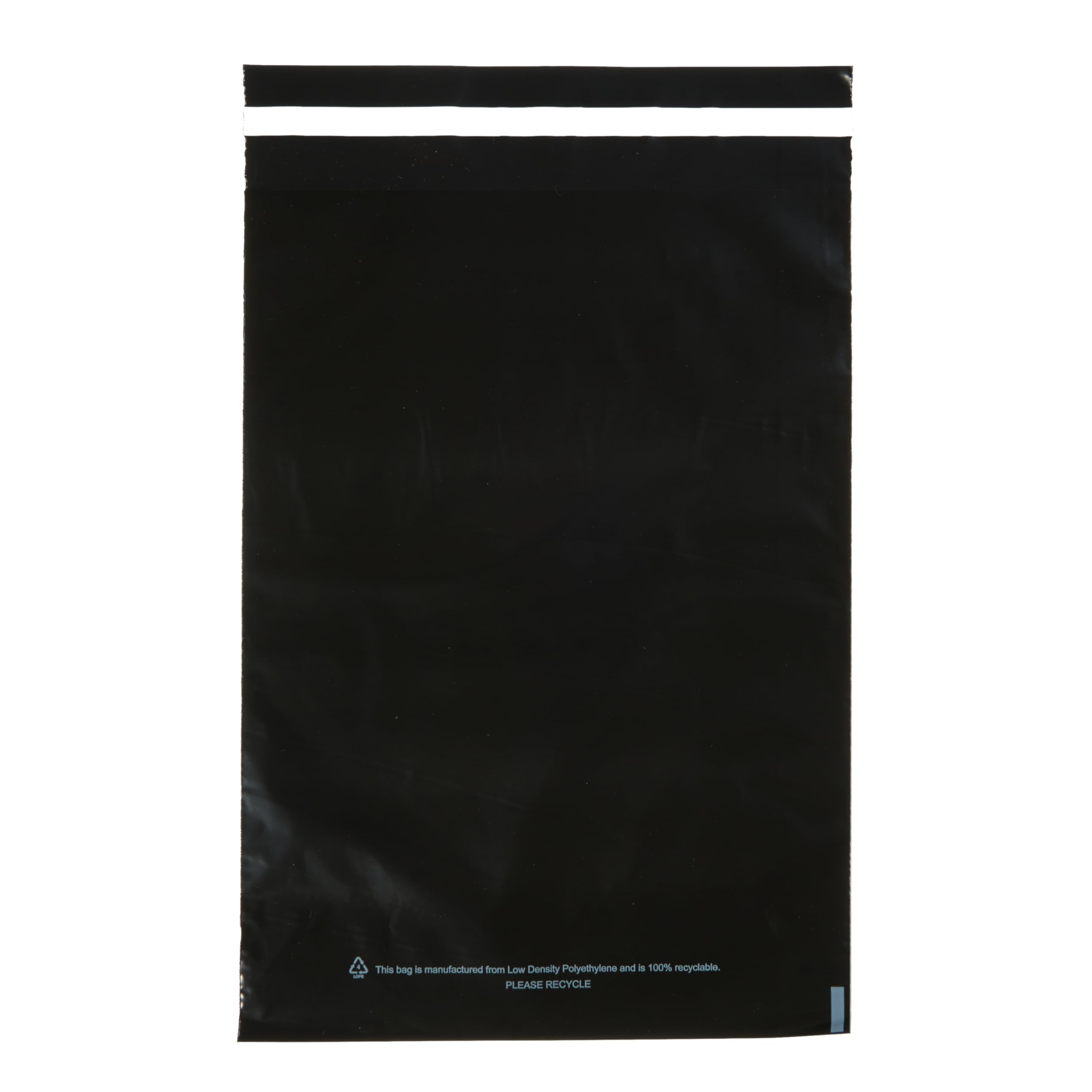 Packaging Products Online Black Postage Mailing Bags - Strong Self Seal Recyclable Poly Mailers (1000, 250mm x 350mm (10" x 14"))
