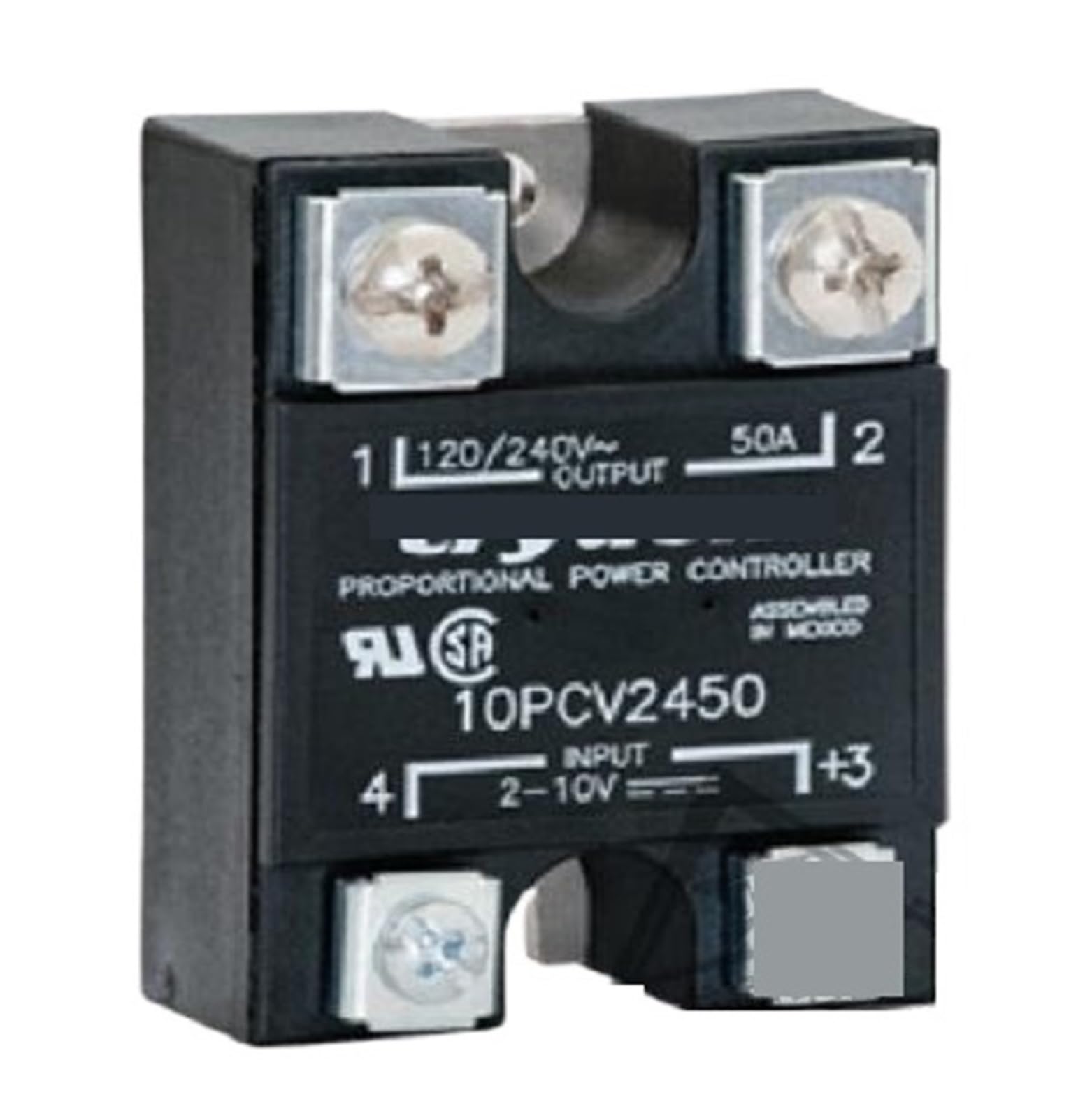 Relais de contrôle 10PCV2450 rail DIN protection phase et tension