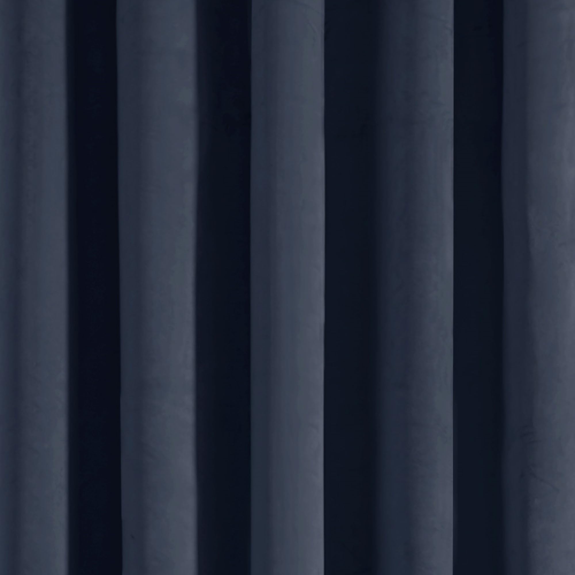 Laurence Llewelyn-Bowen Montrose Eyelet Curtain, Navy Velvet, W168 x L214cm (66x84"), 1 Panel - Image 3
