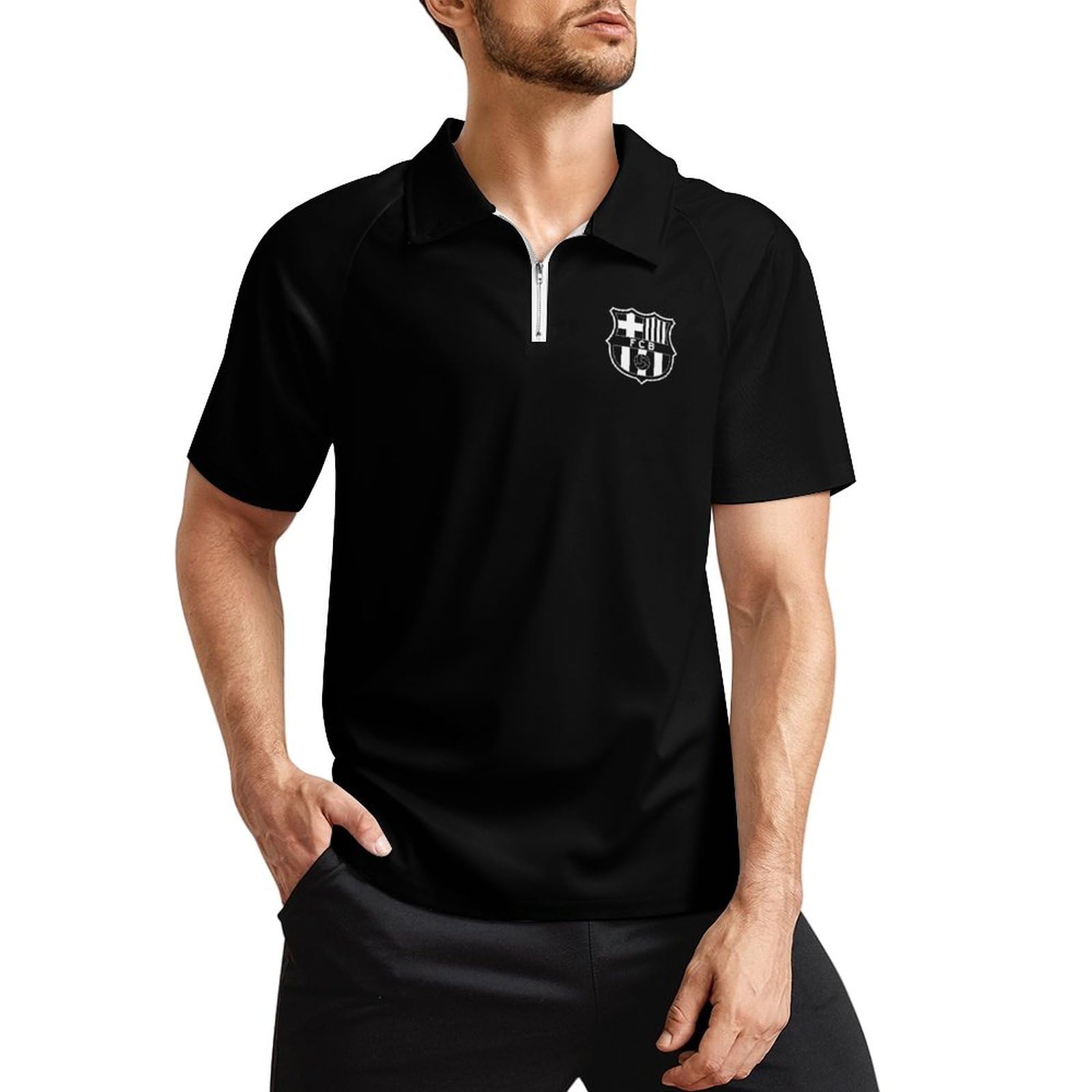 Amazon.co.jp: FCバルセロナ Tシャツ メンズ 半袖 ポロシャツ トップス