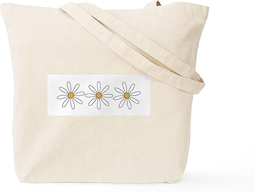 Vista 69 de CafePress Daisies - Bolsa de lona natural, estilo victoriano, vintage, reutilizable, bolsa de compras