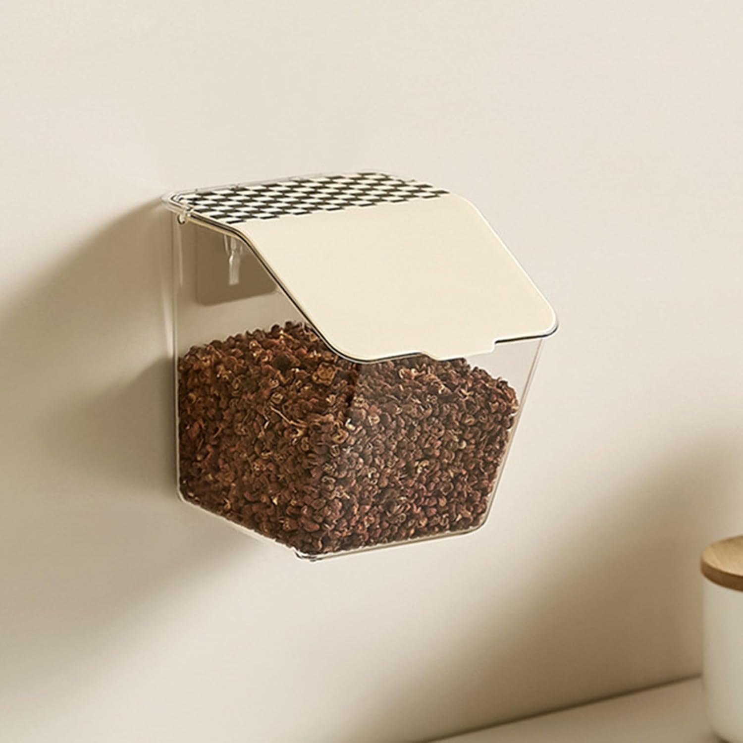 Kitchen Storage Box Sealed Wall Mounted Organization for Household