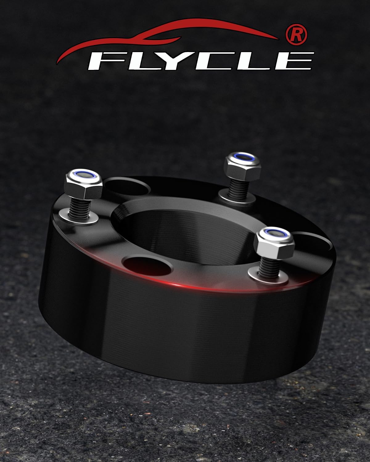 FLYCLE 3" Front and 2" Rear Leveling Kit for 2007-2024 Silverado 1500 Sierra 1500 2WD/4WD,3 inch Front and 2 inch Rear Strut Spacers Lift Kit