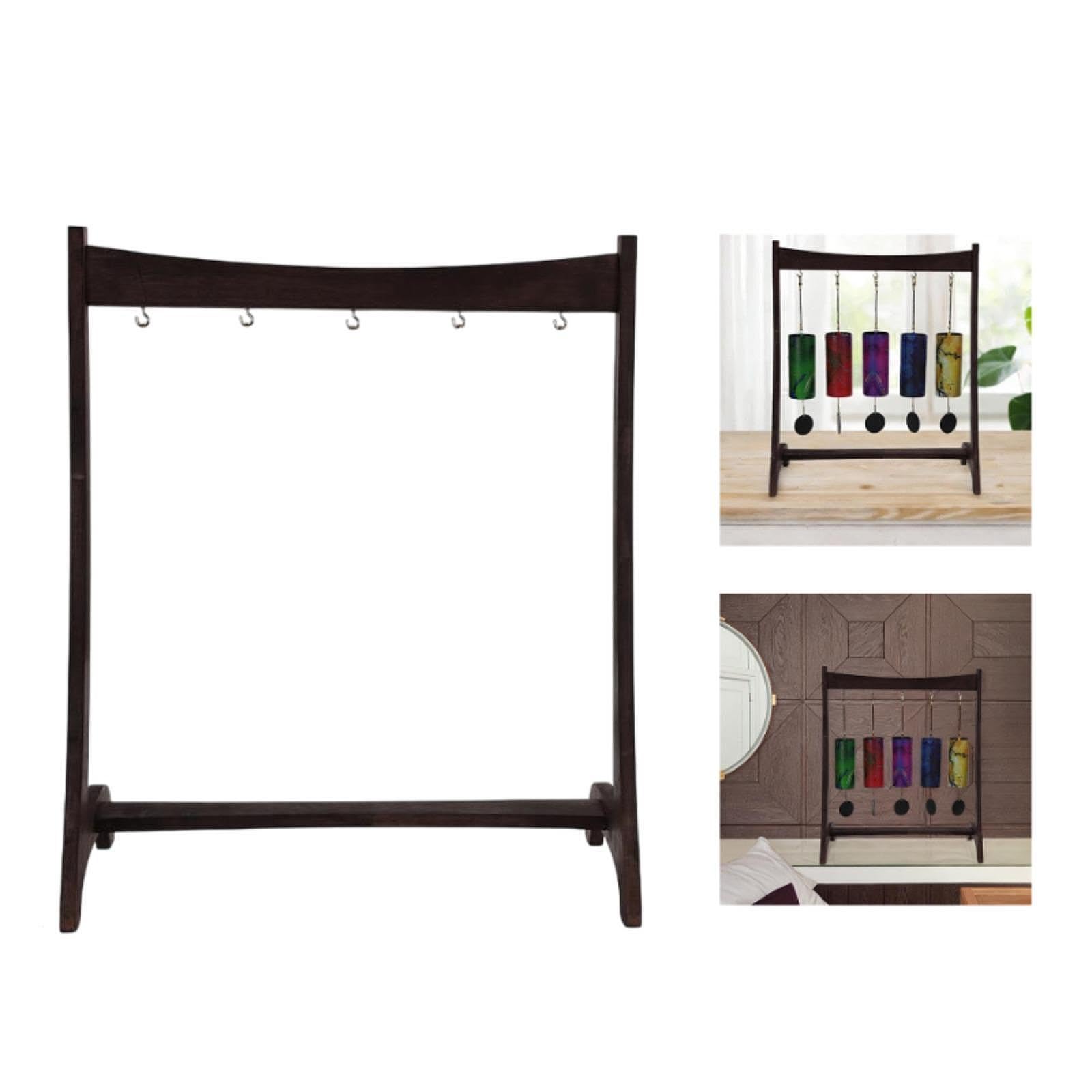 Supporto per Carillon da Tavolo con Base in Legno Resistente Appendi Decorazioni Floreali Porta Penna Calligrafica Portapiante Ornamentale Adatto per