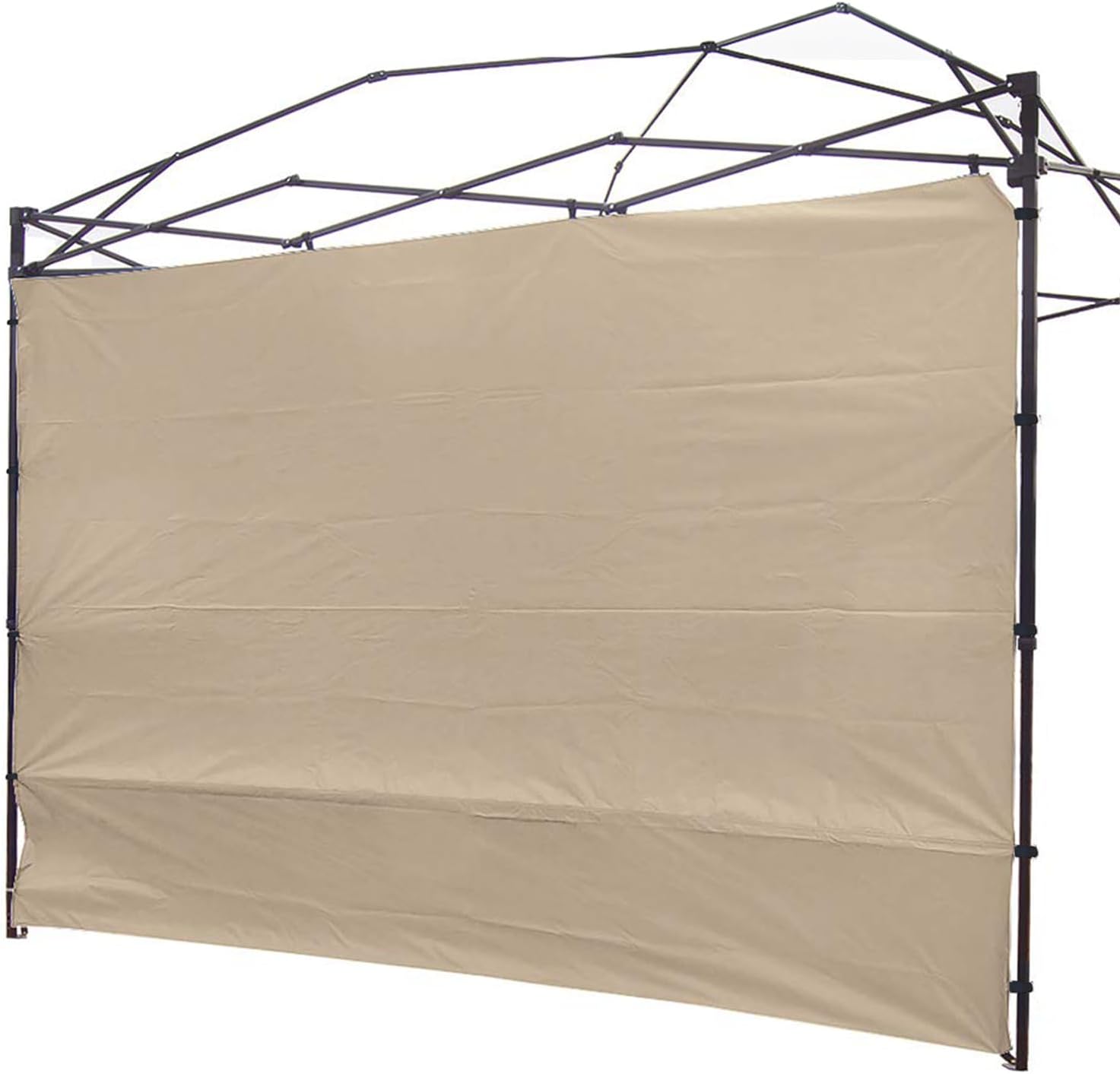 Canopy Sunwall Sidewall Gazebos Tent Waterproof for 10x10ft Pop up Straight Leg Gazebos Outdoor Instant Canopies 1 Pcs Blue Only