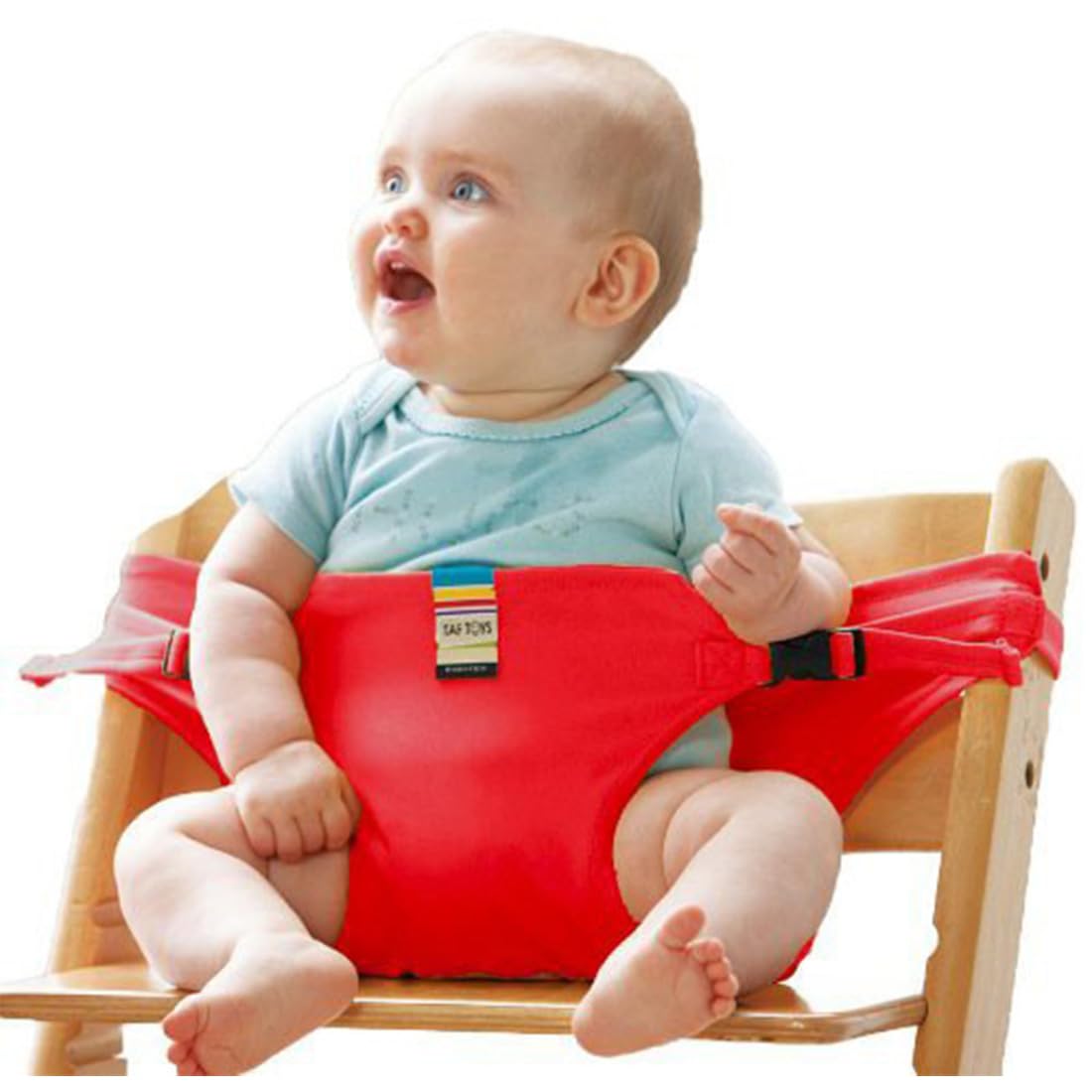 Cinturino di Sicurezza Universale per seggiolone pappa, Cinturino per seggiolone pappa, Cinturino di sdraietta neonati, Cinghia per Seggiolone e Passeggino, Morbido e Confortevole