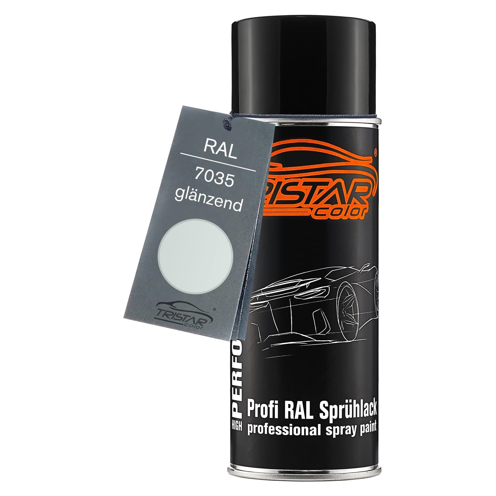 Lackspraydose Lichtgrau RAL 7035 – 400ml Hochglanz Von Förch