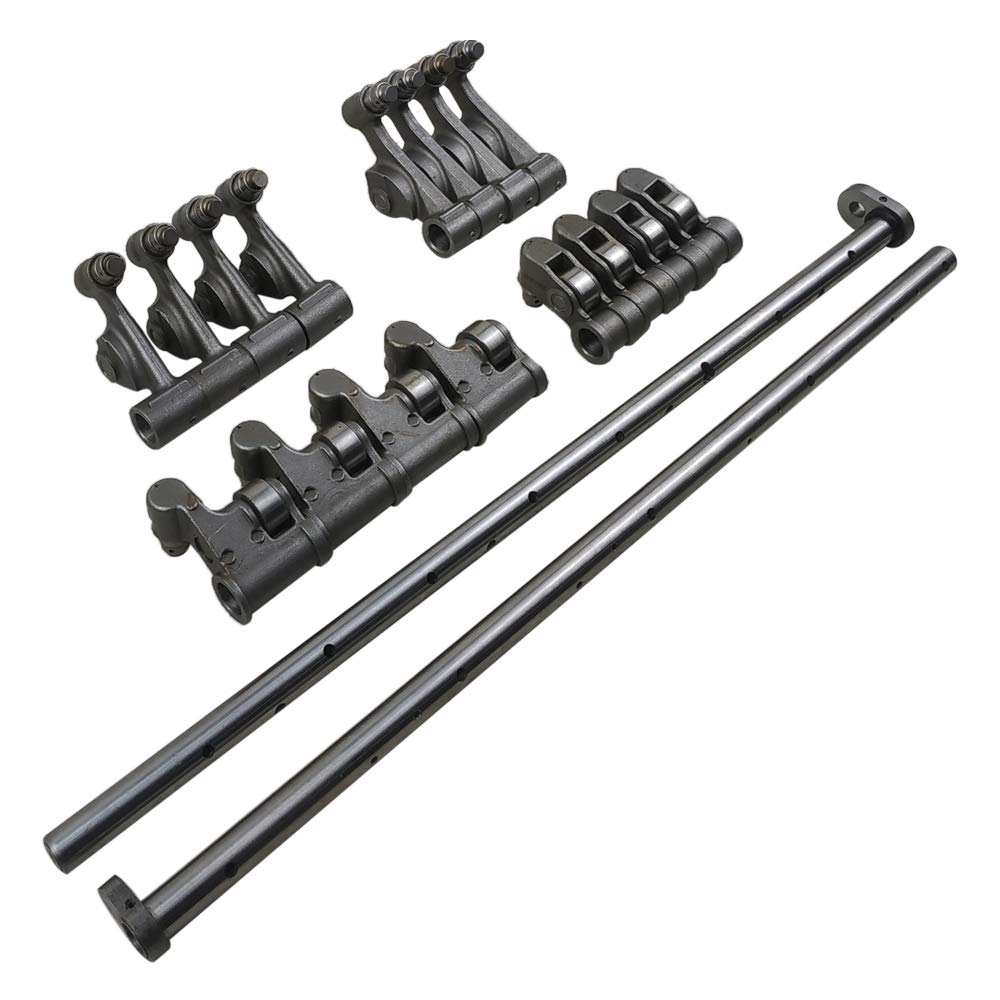 Bisenya Set completo di alberi bilancieri 03G109365 03G109366A con bilanciere adatto per V-W Aud1 Se-at Sk0da 2.0 TDI AZV BKD BMN BVE Controllo motore a bilanciere 03G109411A 03G109411B 03G109412