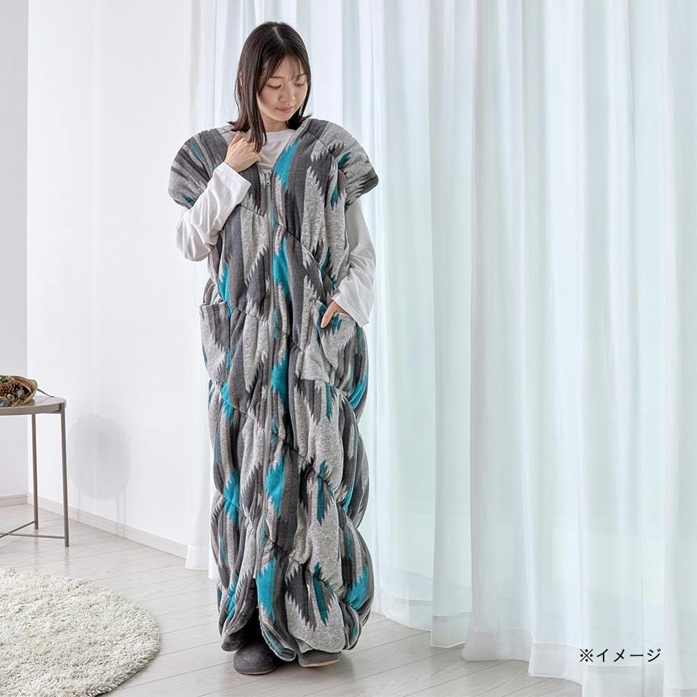 Amazon.co.jp: カインズ(CAINZ) クッション 約60× 130cm 幾何 羽織れる