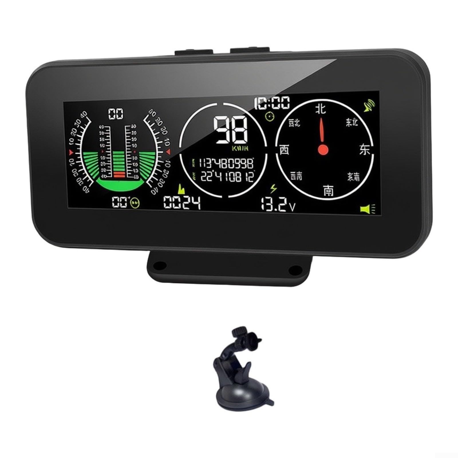 Inclinómetro GPSM60 con para GPS para coche, camión y para autocaravana,